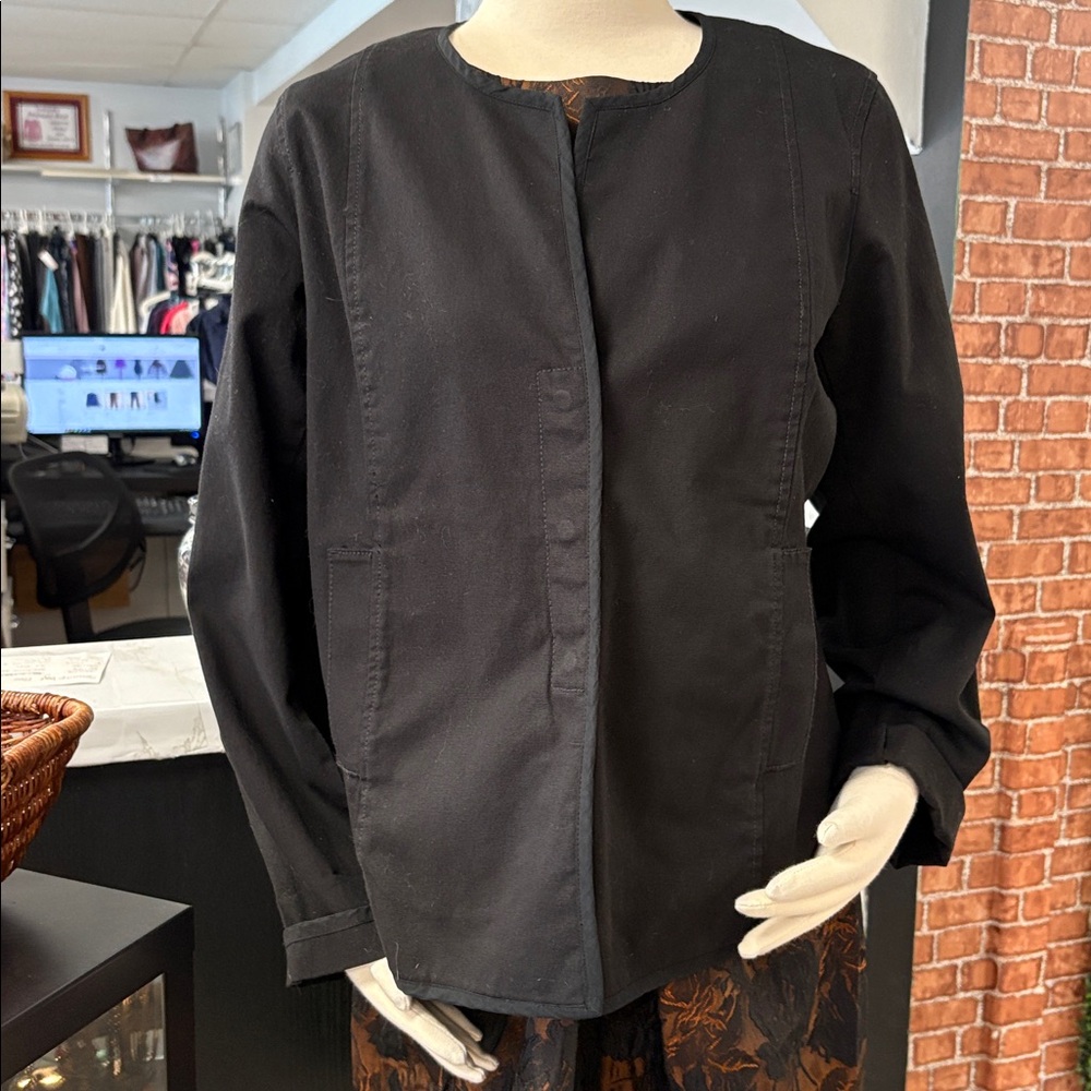 Eileen Fisher Black Jacket Size Large